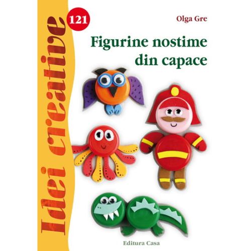 Figurine nostime din capace - idei creative 121