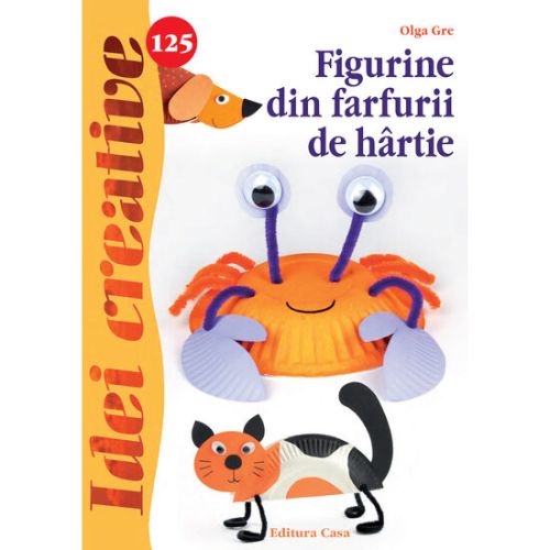 Figurine din farfurii de hartie - idei creative 125