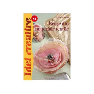 Brose din materiale textile - idei creative 81