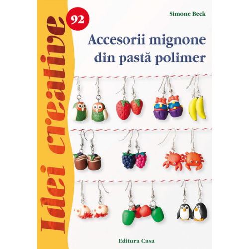 Accesorii mignone din pasta polimer - idei creative 92