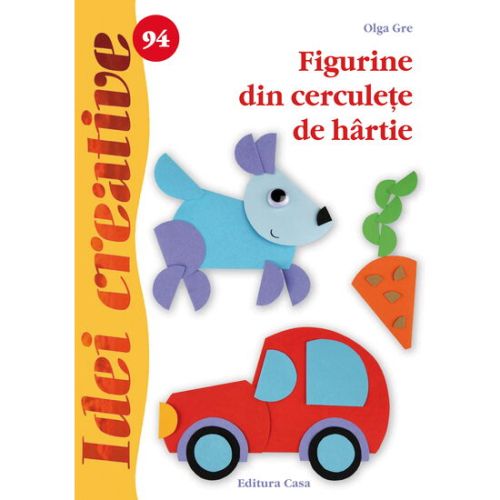 Figurine din cerculete de hartie - idei creative 94