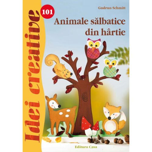 Animale salbatice din hartie - idei creative 101