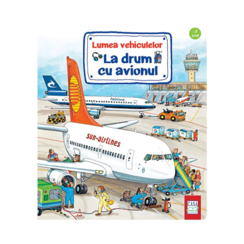 La drum cu avionul