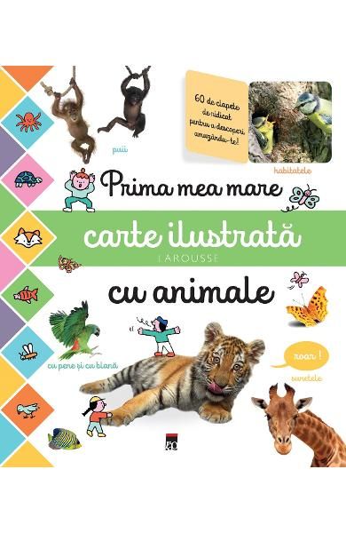 Prima mea mare carte ilustrata cu animale-rao