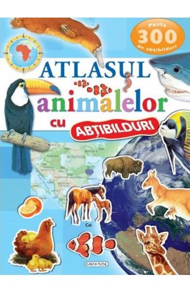 Atlasul animalelor cu abtibilduri