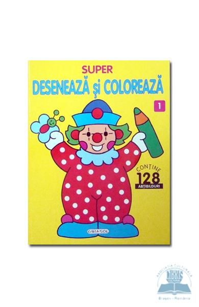 Super deseneaza si coloreaza 1