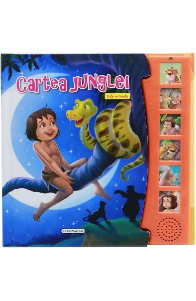 Carte sunete - cartea junglei