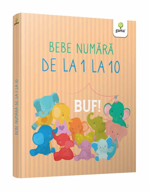 Bebe numara de la 1 la 10. Cartile lui bebe