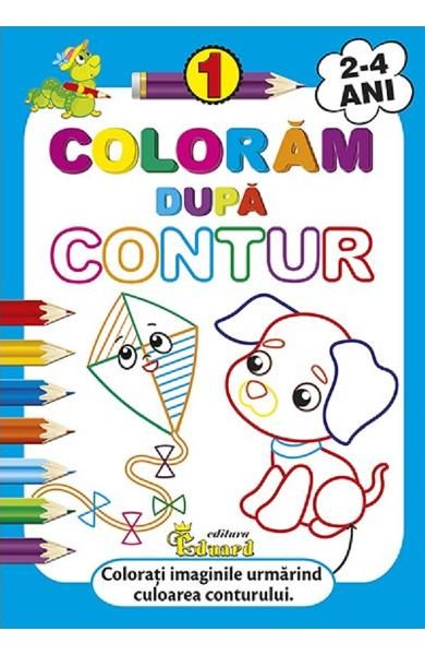 Coloram dupa contur