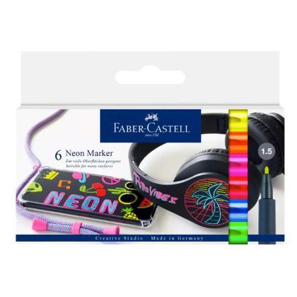 Set 6 buc marker creativ neon fc160806