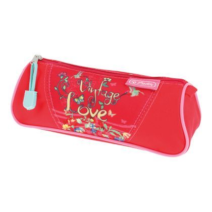 Necessaire triunghiular motiv vintage love 50038824