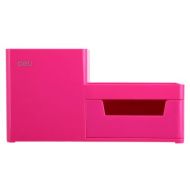 Suport birou 3 compart+sertar roz deli dlez25140