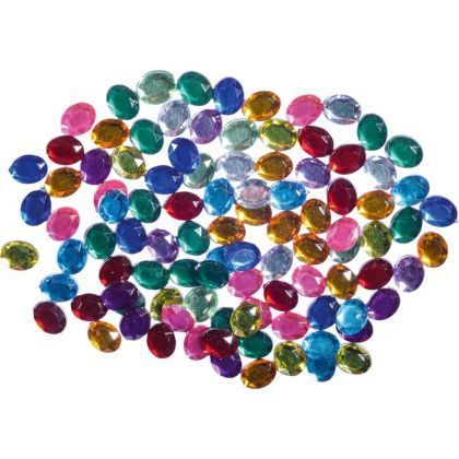 Accesorii craft - zircon color inima 16mm 50/set 137554