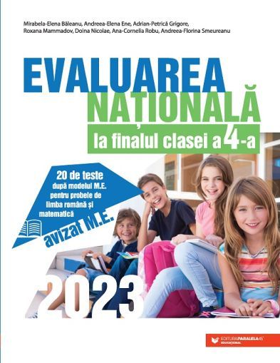 Evaluare nationala 2023 cls a iv a limba romana.Matematica