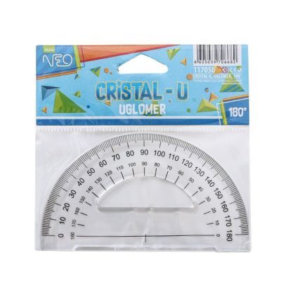 Raportor 180 de grade Cristal-U Neo 117050