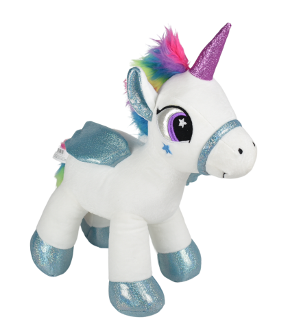 Unicorn colorat alb 41cm 010810-1