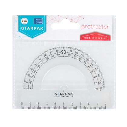 Raportor 180 de Grade 10cm 283232 Starkpak