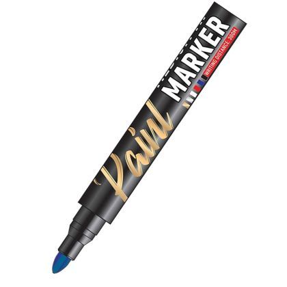 Marker permanent vopsea albastru 2/3mm of522