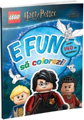 Lego Harry Potter: E fun sa colorezi! Carte de colorat cu abtibilduri