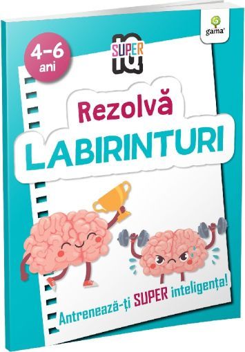 Rezolva labirinturi 4-6 ani. Super IQ