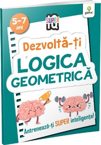 Dezvolta-ti logica geometrica 5-7 ani. Super IQ