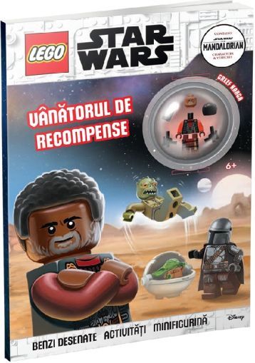 Lego Star Wars: Vanatorul de recompense. Carte cu activitati + Minifigurina