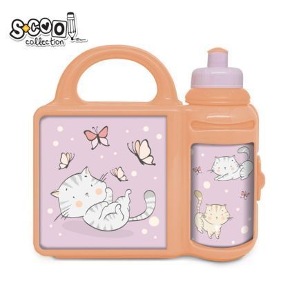 Set sticla apa +cut.Sandwici cat sc2279