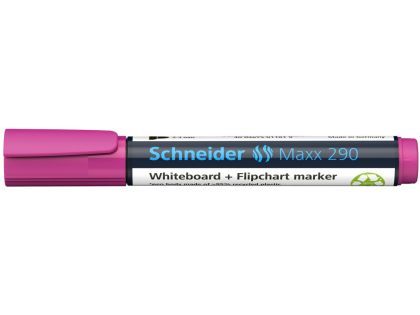 Marker whiteboard + flipchard schneider 290 roz