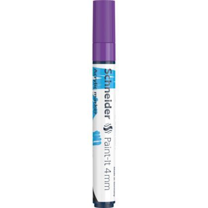 Marker vopsea acrilica paint-it 320 4mm schneider lila