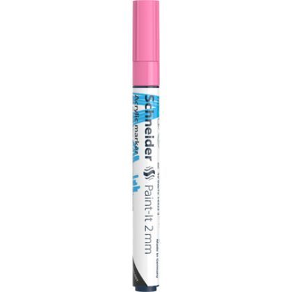 Marker vopsea acrilica paint-it 310 2mm schneider roz pastel