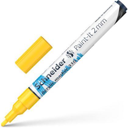 Marker vopsea acrilica paint-it 310 2mm schneider galben