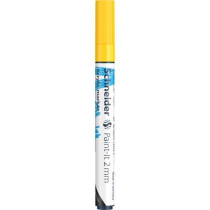 Marker vopsea acrilica paint-it 310 2mm schneider galben