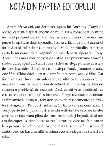 Accepta-te asa cum esti - Anthony  de Mello