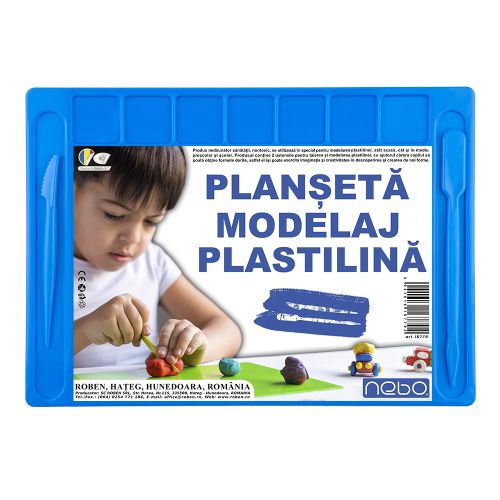 Planseta modelaj cu accesorii 28x20cm nebo 16779