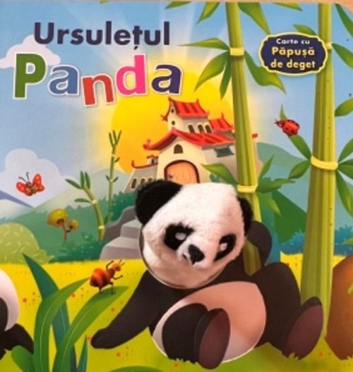 Ursuletul panda. Carte cu papusa pe deget