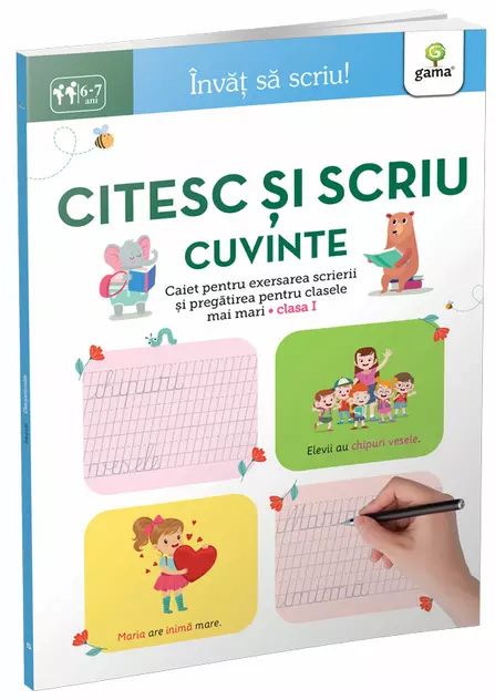 Invat sa scriu! Citesc si scriu cuvinte