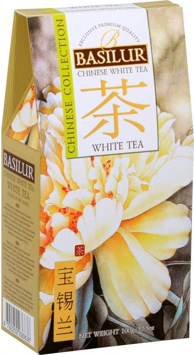 Basilur ceai refill white tea 100g 71704