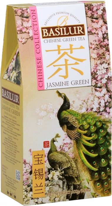 Basilur ceai refill jasmine green 100g 71702