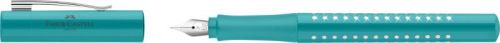 Stilou sparkle turcoaz ocean f faber-castell fc140879