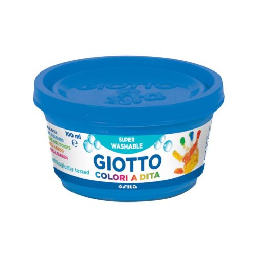 Cul pictura cu degetele set 6bucx100ml giotto fl0534100