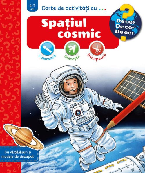 Carte de activitati cu... Spatiul cosmic