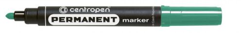 Marker permanent verde rotund 2.5mm centropen ce856605