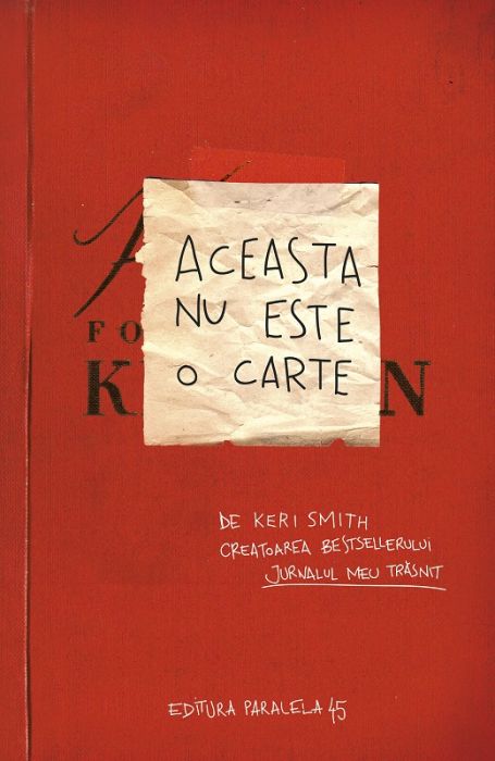 Aceasta nu este o carte - Keri Smith 