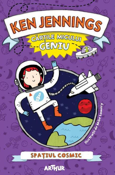 Cartile micului geniu. Spatiul cosmic - Ken Jennings