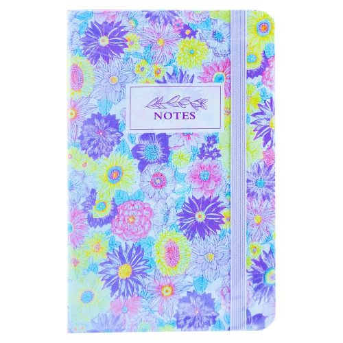 Notes a5 cu elastic 80 file flori 5703-8