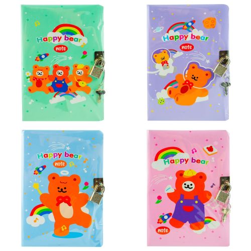 Jurnal cu lacat b6 80file happy bear 1903-6