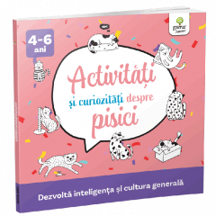 Activitati si curiozitati despre pisici - Dezvolta inteligenta si cultura generala