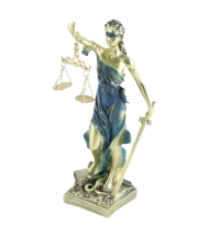 Statueta justice din rasina 28 cm 38335