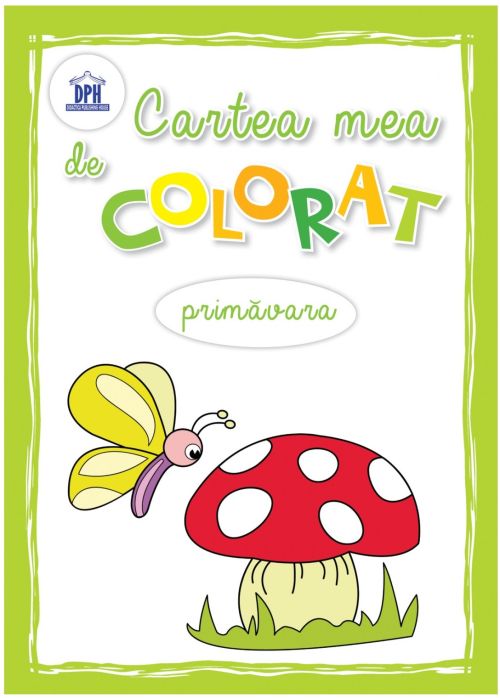 Cartea mea de colorat - Primavara