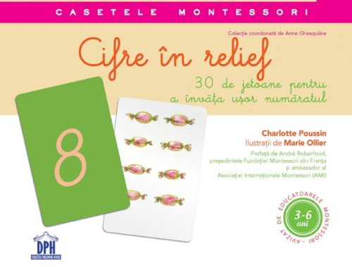 Cifre in relief – Casetele Montessori